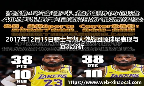 2017年12月15日骑士与湖人激战回顾球星表现与赛况分析